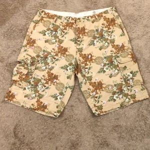 Tan Cargo shorts